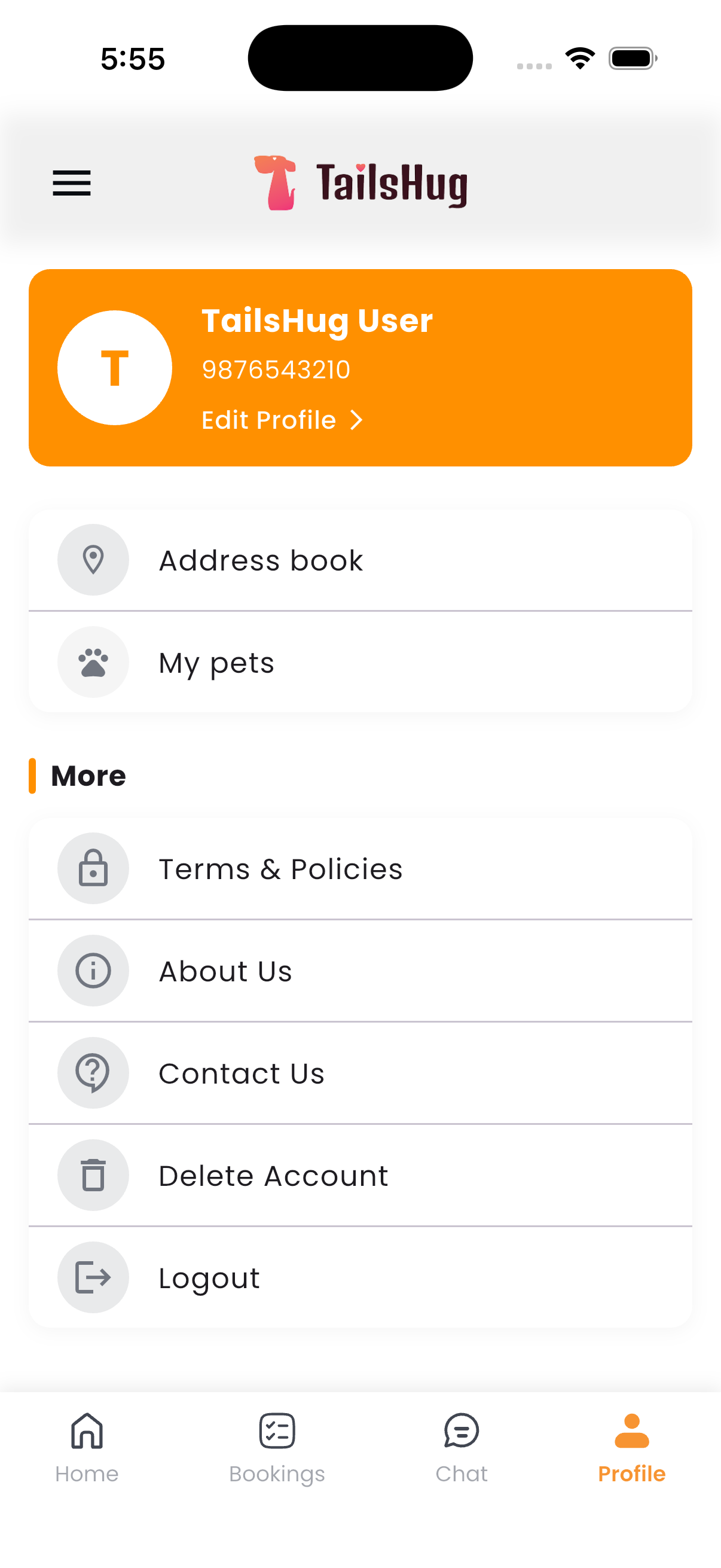 TailsHug - Pet Care screenshot